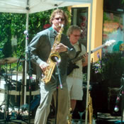 Andrew Vogt and ZARO play a high energy set at “A Fort Collins Jazz Experience” on July 11th, 2009